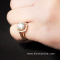 2 Carat Round Brilliant Moissanite Engagement Ring